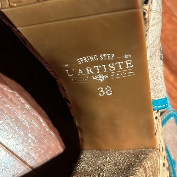 Spring Step L’Artiste Leather Sandals - Picture 9 of 13